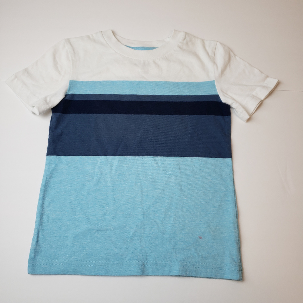 Circo Boys T-Shirt Size 4T Striped Short Sleeve